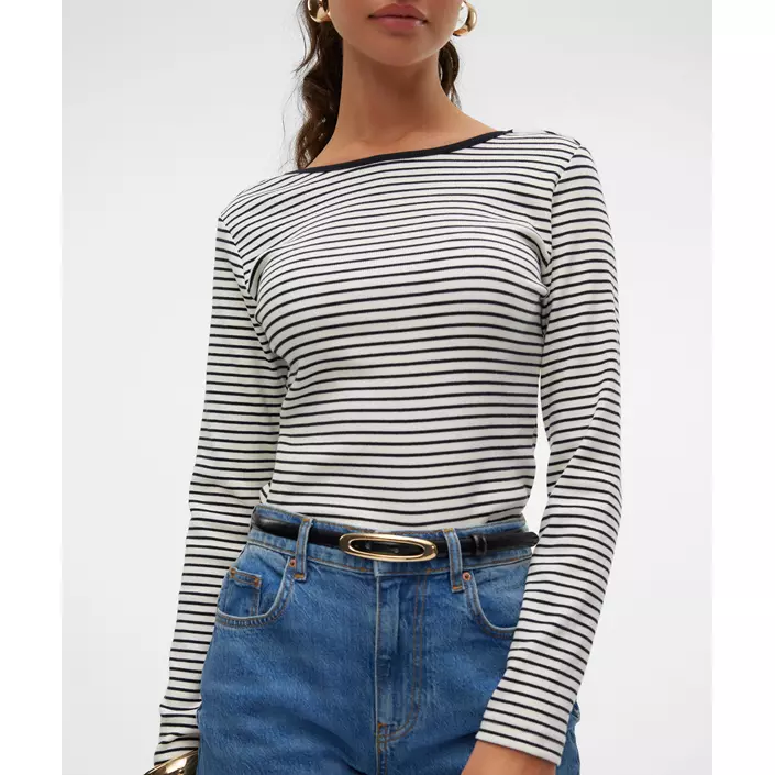 Vero Moda VMCHLOE 2-way blus dam, Snow White, large image number 6