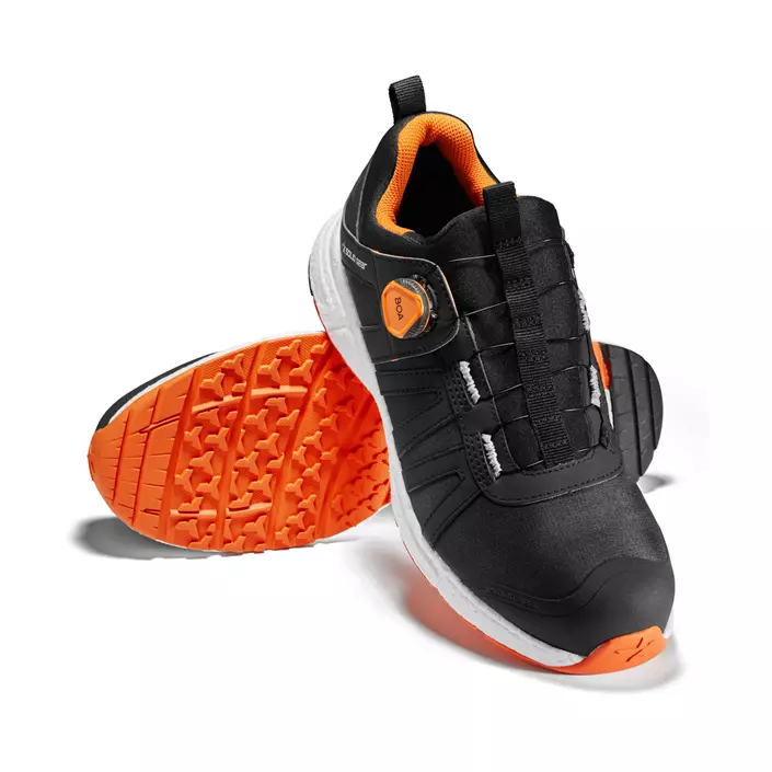 Solid Gear Revolution 2 safety shoes S3, Black/Orange, large image number 4