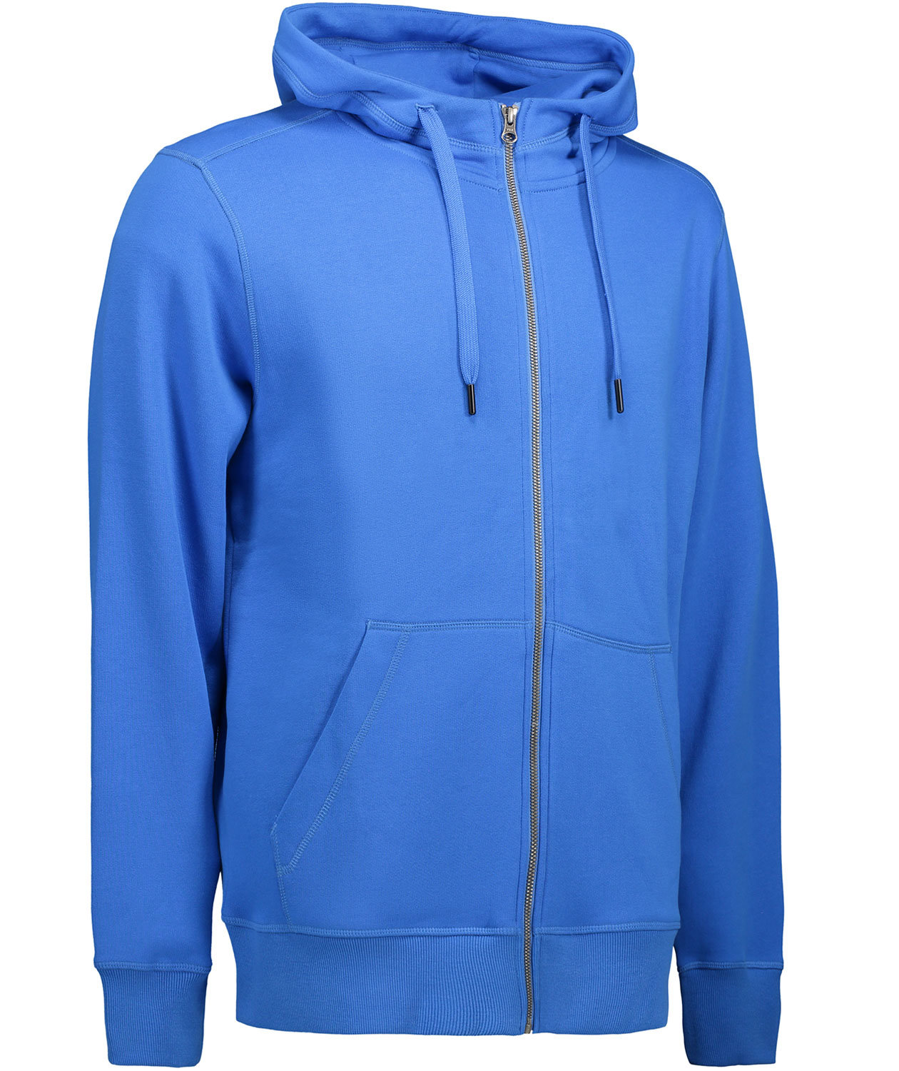 ID Core Hoodie mit Rei&szlig;verschluss, Azure, large image number 3