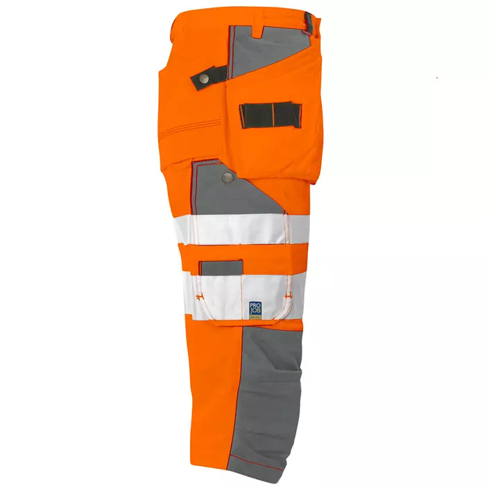 ProJob knee pants 6510, Orange/Grey, large image number 3
