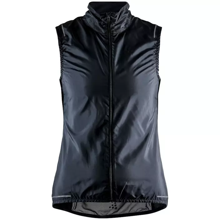 Craft Essence women's light wind vest, Black, large image number 0