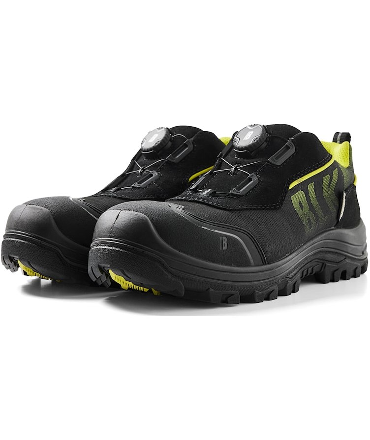 Bl&aring;kl&auml;der Storm safety shoes S3, Black/Hi-Vis Yellow, large image number 3
