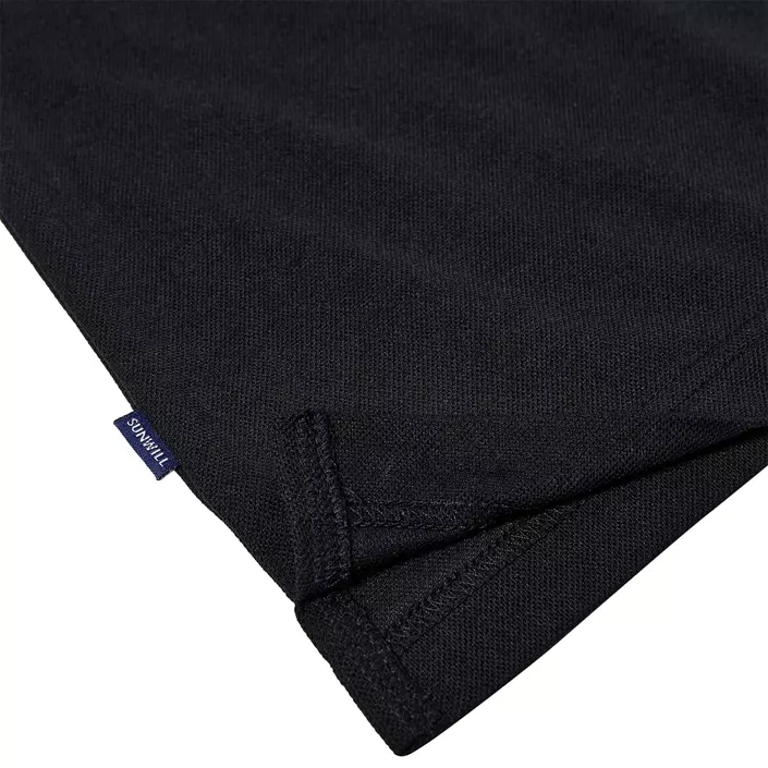Sunwill women's polo shirt, Black, large image number 4