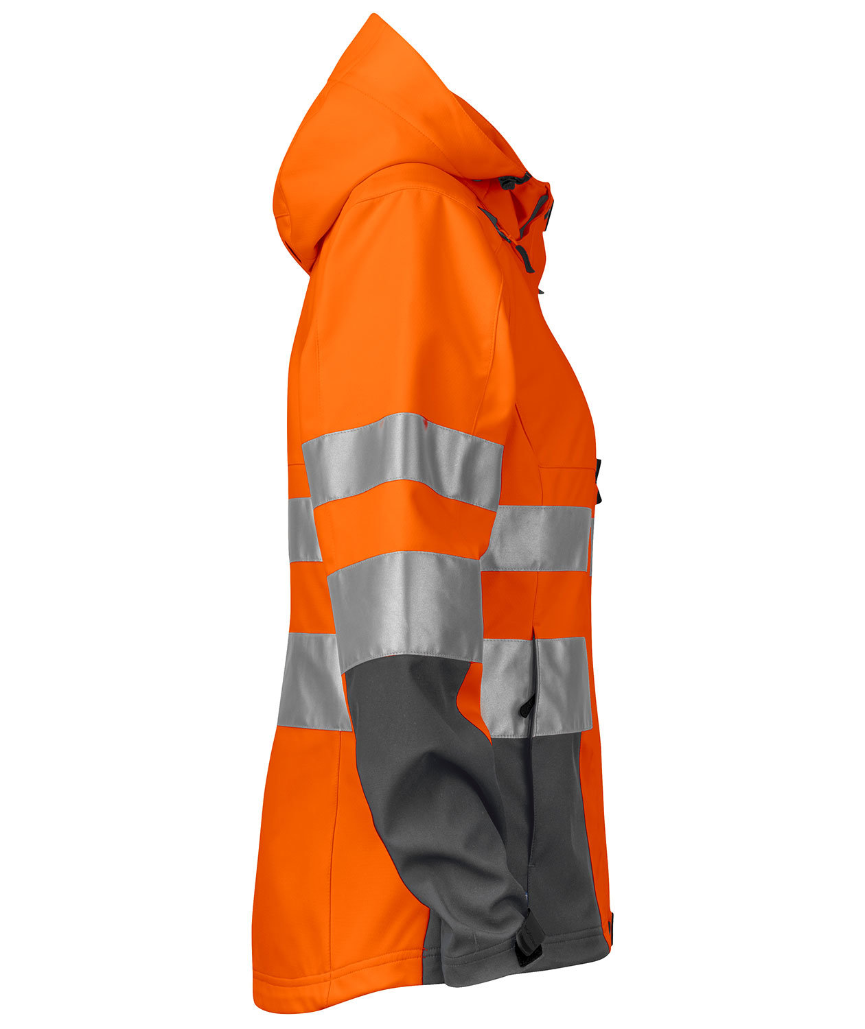 ProJob women's shell jacket 6423, Orange/Grey, large image number 3