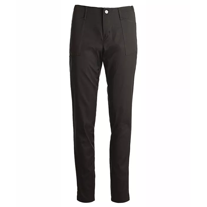 Kentaur  trousers with patch pocket, Black, large image number 0