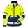 Fristads women's softshell jacket 4183, Hi-vis Yellow/Marine, Hi-vis Yellow/Marine, swatch