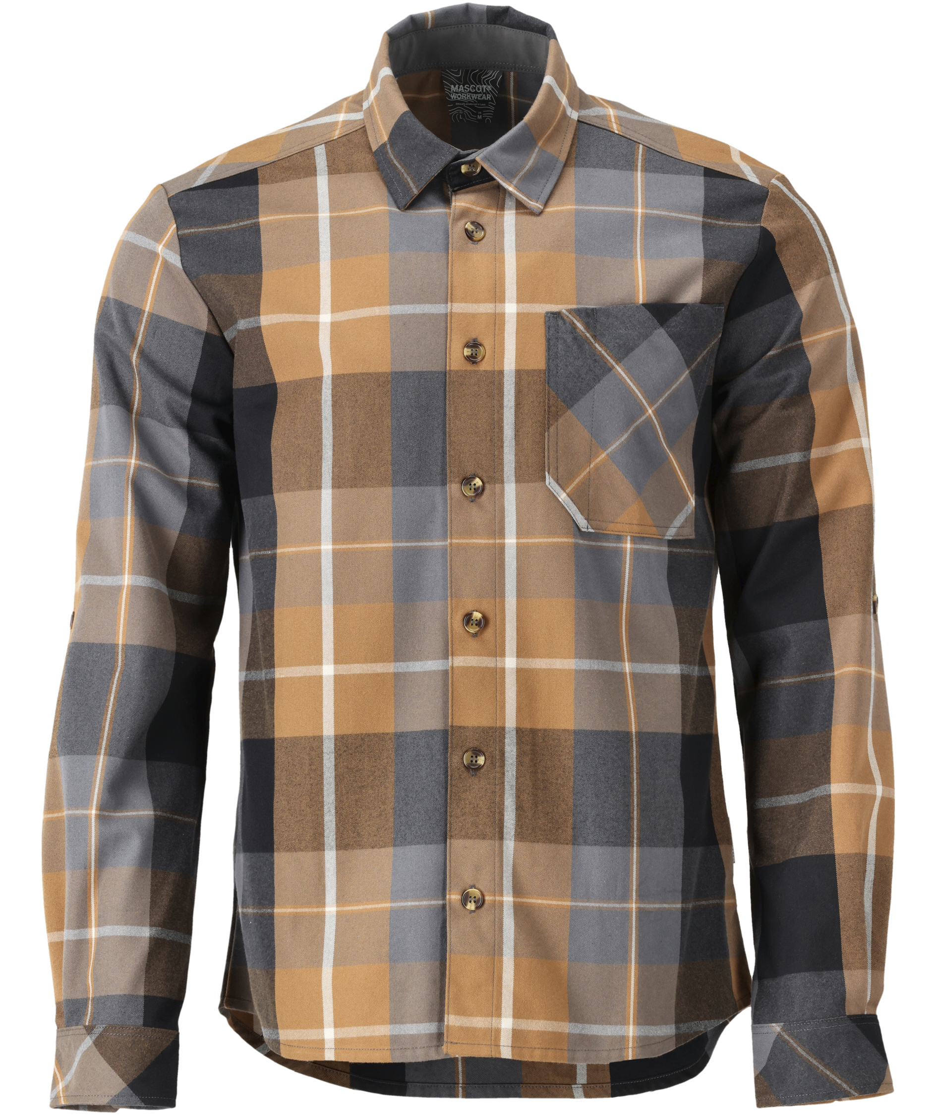 Mascot Customized flanellskjorta, N&ouml;tbrun