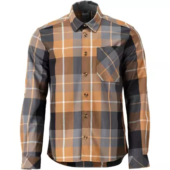Mascot Customized flannel shirt, Nut brown