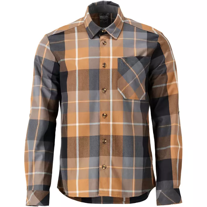 Mascot Customized flannel shirt, Nut brown, large image number 0