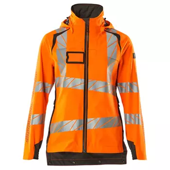 Mascot Accelerate Safe women's shell jacket, Hi-vis Orange/Dark anthracite