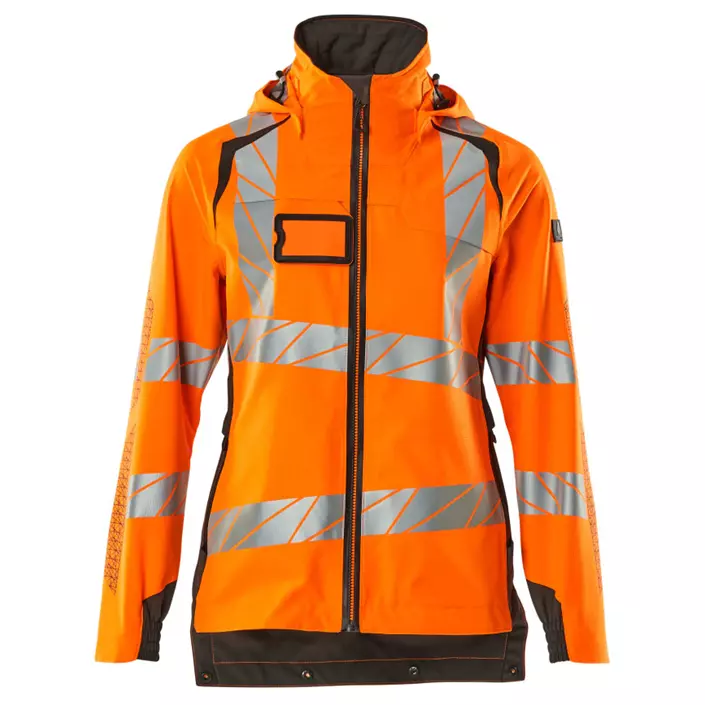 Mascot Accelerate Safe women's shell jacket, Hi-vis Orange/Dark anthracite, large image number 0