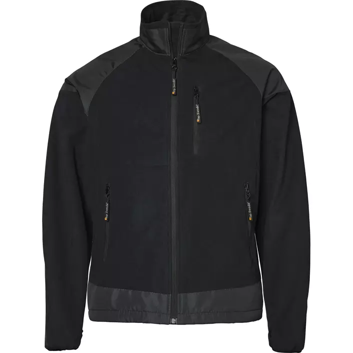 Top Swede fleece jacket 4140, Black, large image number 0