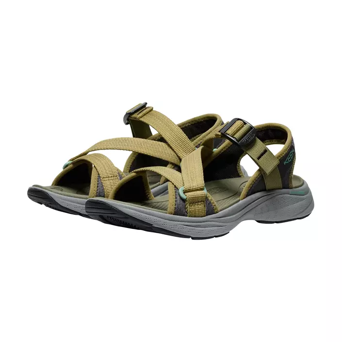 Keen Leiki OT dame sandaler, Martini olive/granite green, large image number 4