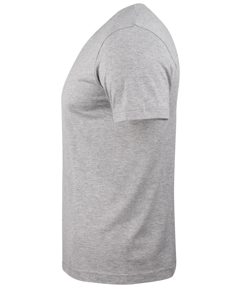 Clique Basic T-skjorte, Gr&aring;melert, large image number 5