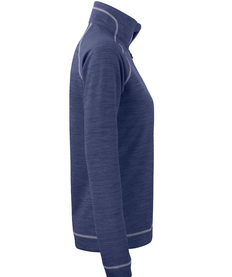 Cutter & Buck Chambers Half Zip women's, Navy melange, large image number 2