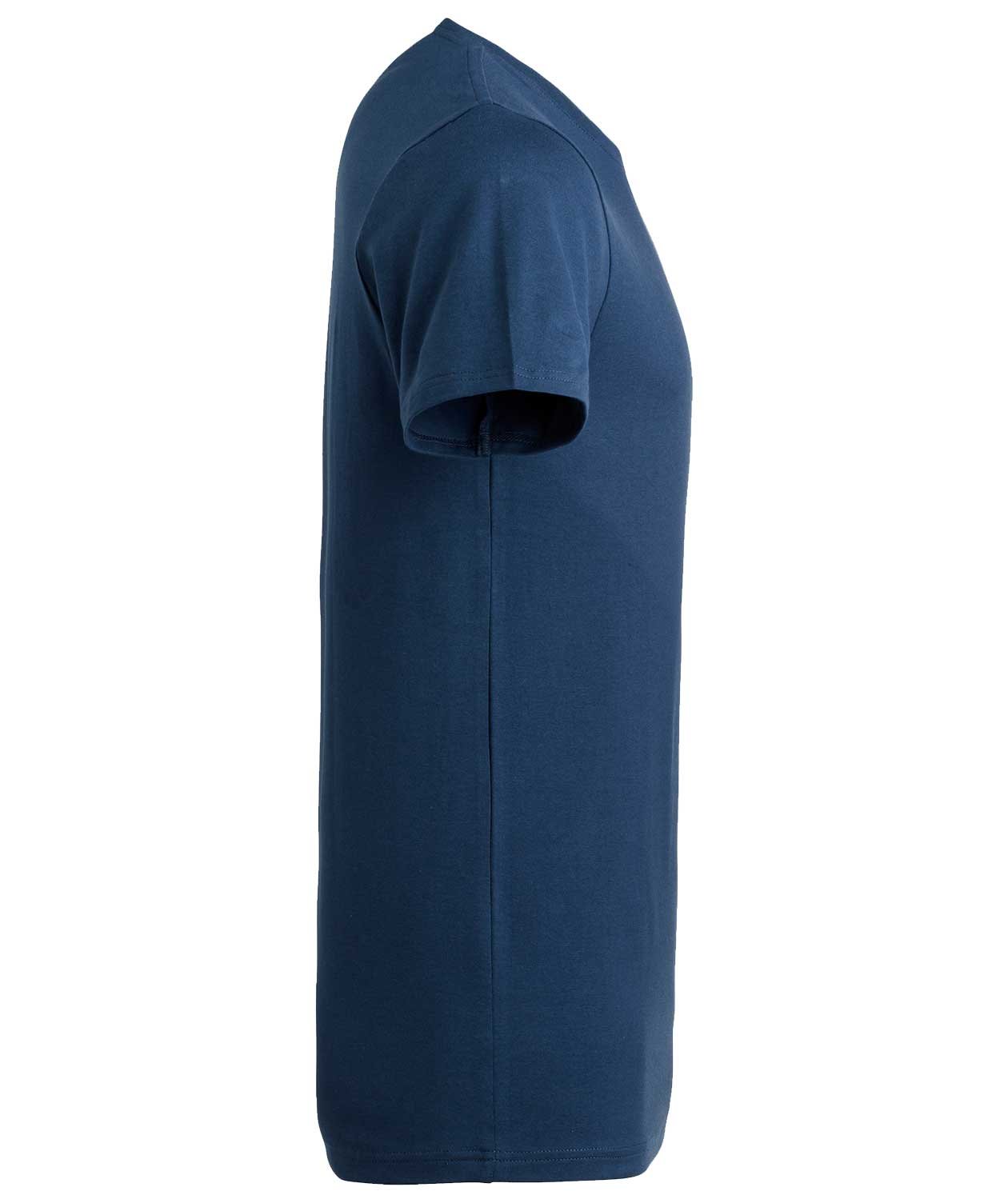 South West Norman organic T-shirt, Indigo Blue