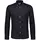 Lindbergh Oxford superflex shirt, Black, Black, swatch