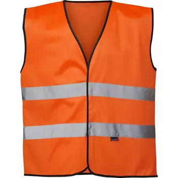 Top Swede reflective safety vest 134, Hi-vis Orange