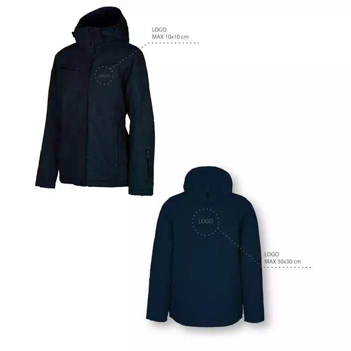 Pitch Stone women's winter jacket, Navy, large image number 1