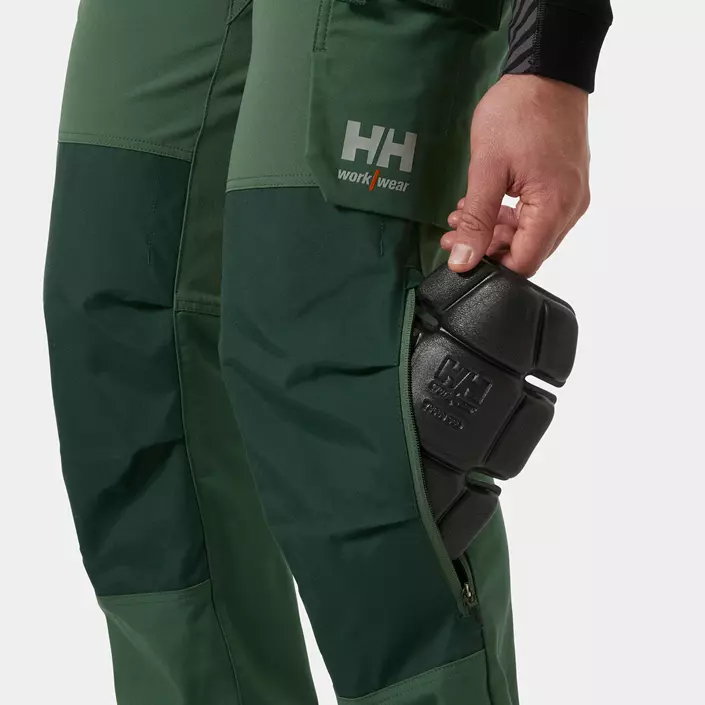 Helly Hansen Oxford 4X Connect™ selebukse full stretch, Spruce/Darkest Spruce, large image number 7