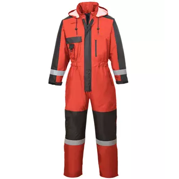 Portwest winter coverall, Red