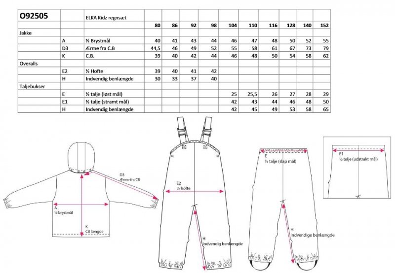 ELKA Elements PU regnst&auml;ll barn, Svart, large image number 2
