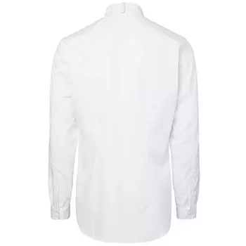 Segers 1027 slim fit chefs shirt, White