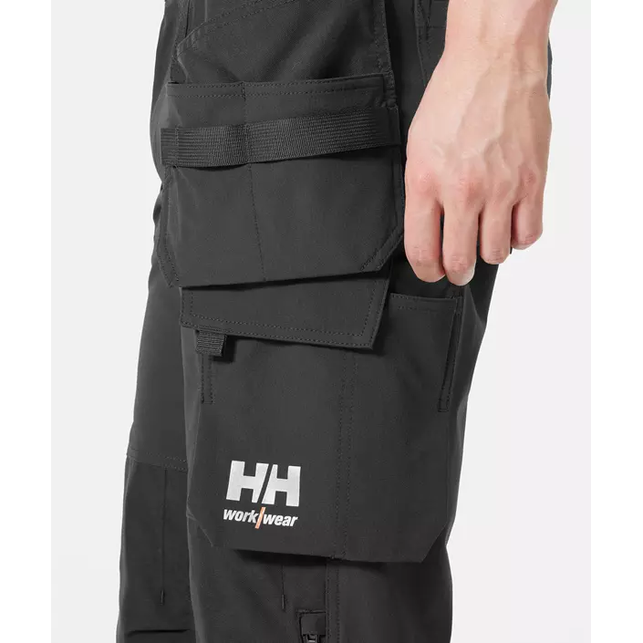 Helly Hansen Alna 4X craftsman trousers full stretch, Hi-vis yellow/Ebony, large image number 5