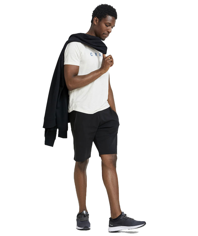 Craft Soul sweatshorts, Black, large image number 4