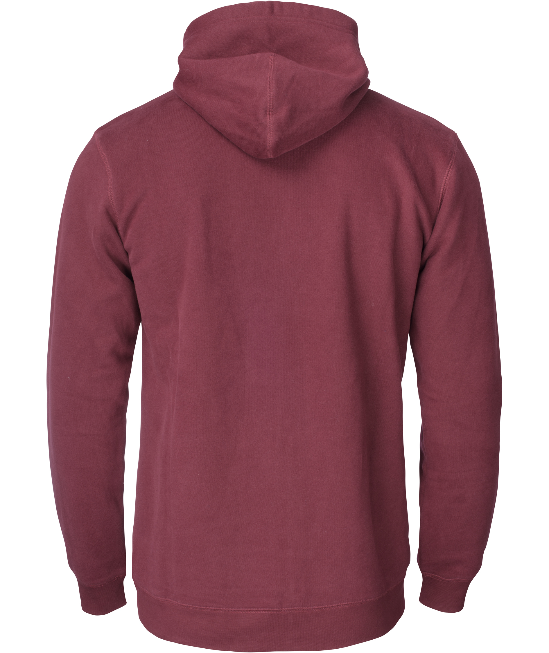 Cutter & Buck Twisp hoodie med blixtl&aring;s, Burgundy