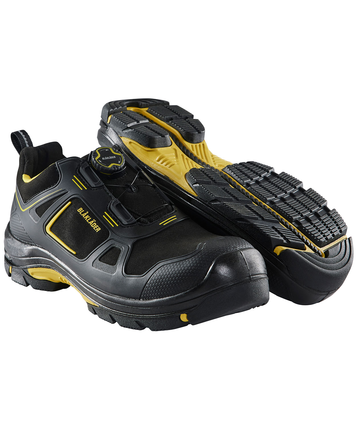 Bl&aring;kl&auml;der Gecko safety shoes S3, Black/Yellow, large image number 1