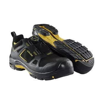 Blåkläder Gecko safety shoes S3, Black/Yellow