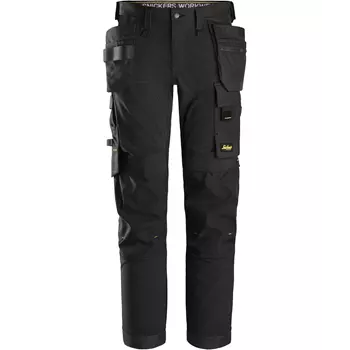 Snickers AllroundWork craftsman trousers 6275 full stretch, Black/Black