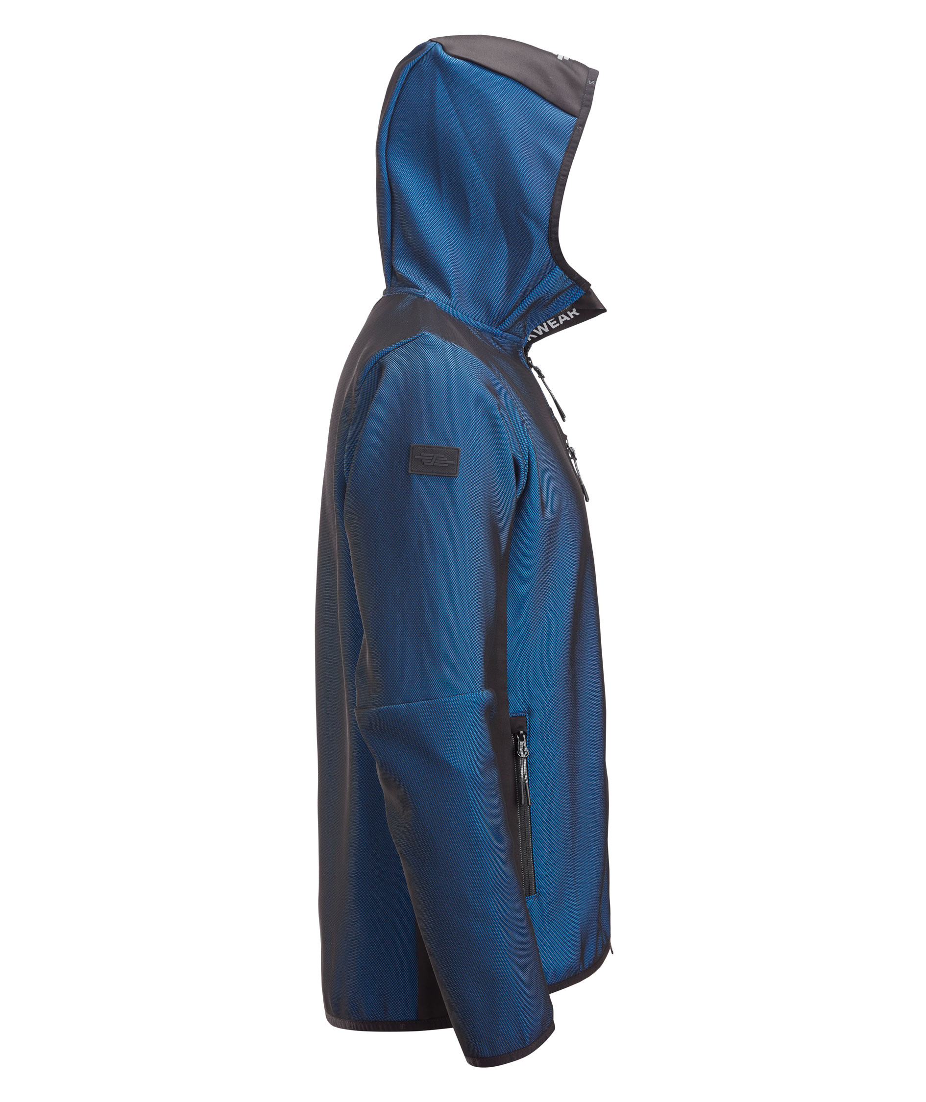 Snickers flexiWork hoodie 8044, Bl&aring;/Svart, large image number 2