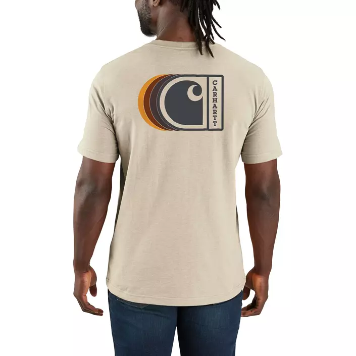 Carhartt Graphic T-shirt, Oat Milk, large image number 3