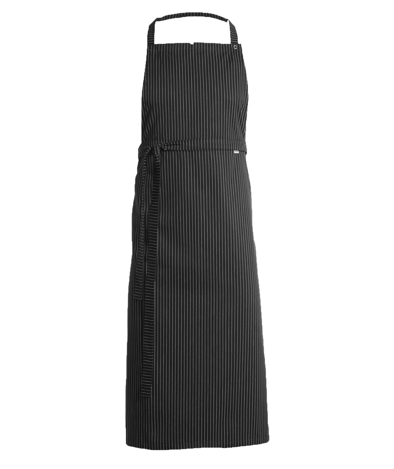 Kentaur bib apron, Black/White, Black/White, large image number 0