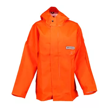 Ocean Offshore Heavy FR rain jacket, Orange