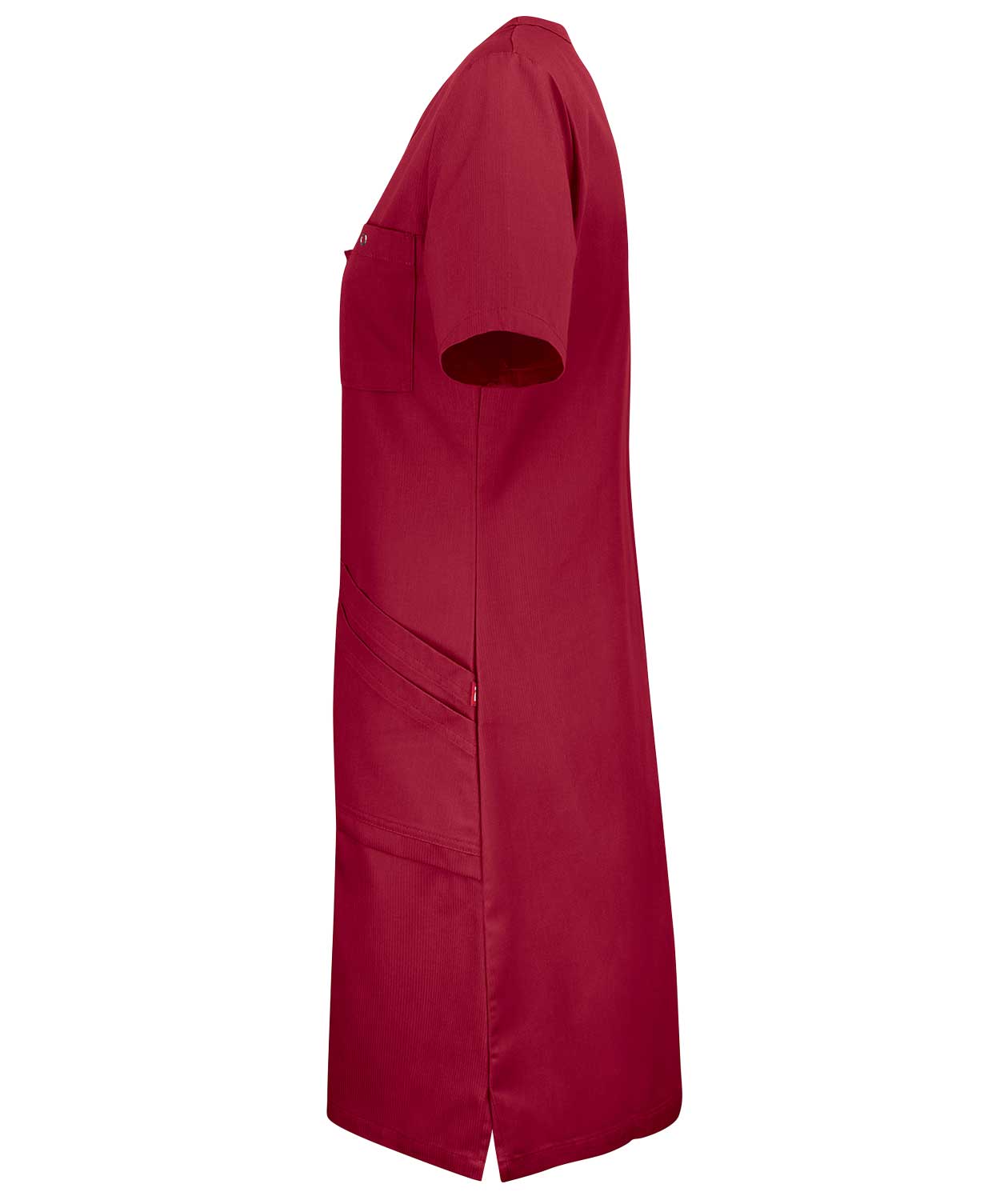 Smila Workwear Adina Kleid, Dunkelrot, large image number 3