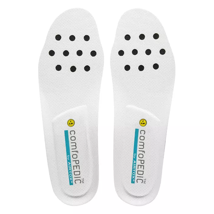 Airtox 13 comfoPEDIC insole, White/Blue, large image number 1