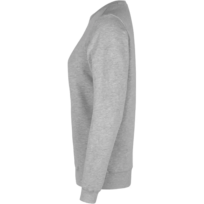 ID økologisk dame sweatshirt, Lys grå Melange, large image number 3