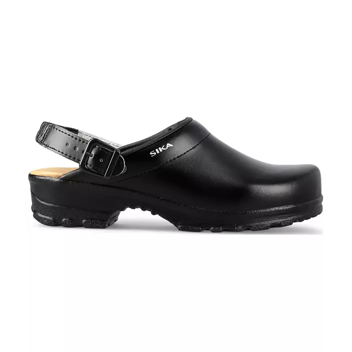 Sika Flex LBS clogs with heel strap OB, Black, large image number 1