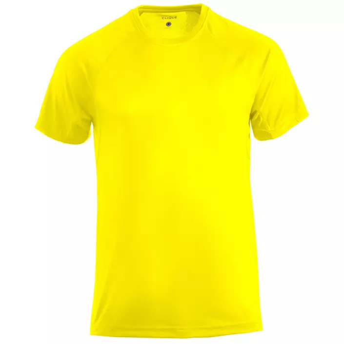 Clique Active T-skjorte, Hi-Vis Gul, large image number 0