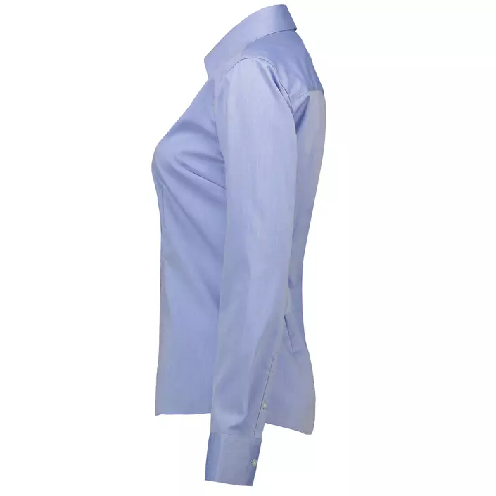 Seven Seas moderne fit Fine Twill dameskjorte, Lys Blå, large image number 3