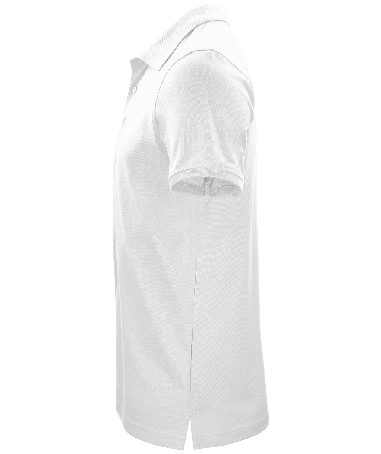 Clique Classic polo shirt, White, large image number 2