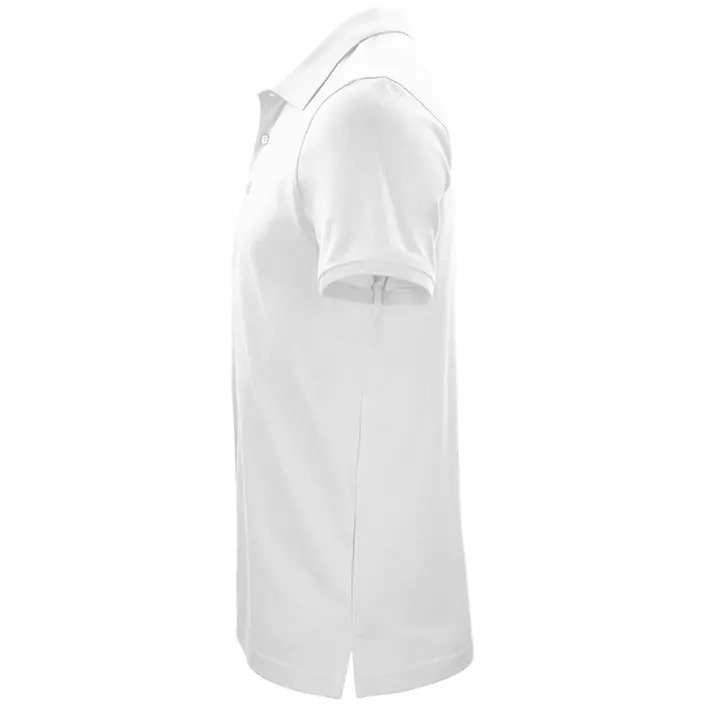 Clique Classic polo T-skjorte, Hvit, large image number 2