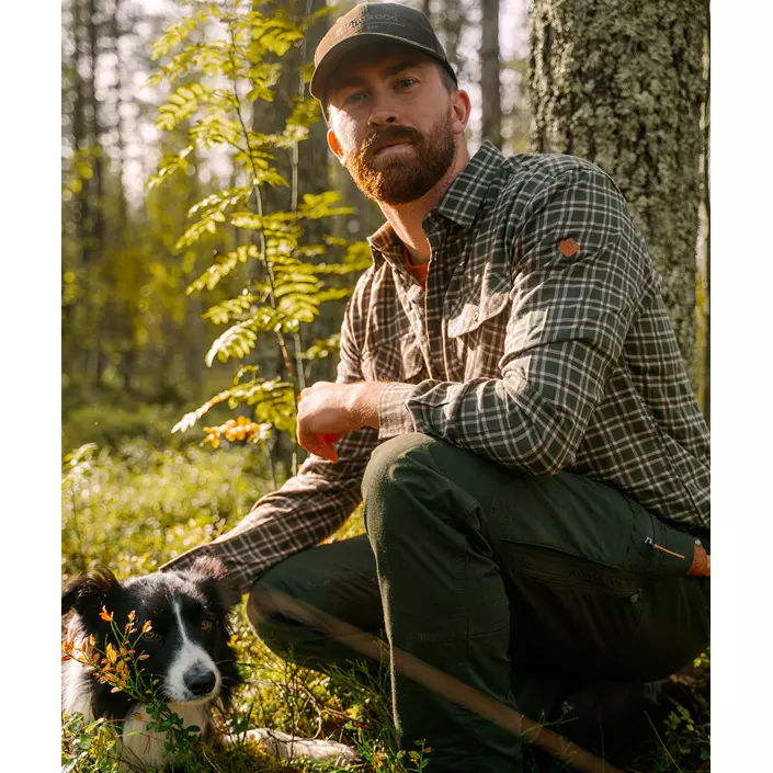 Pinewood Lappland Expert bukser, Moss green, large image number 14