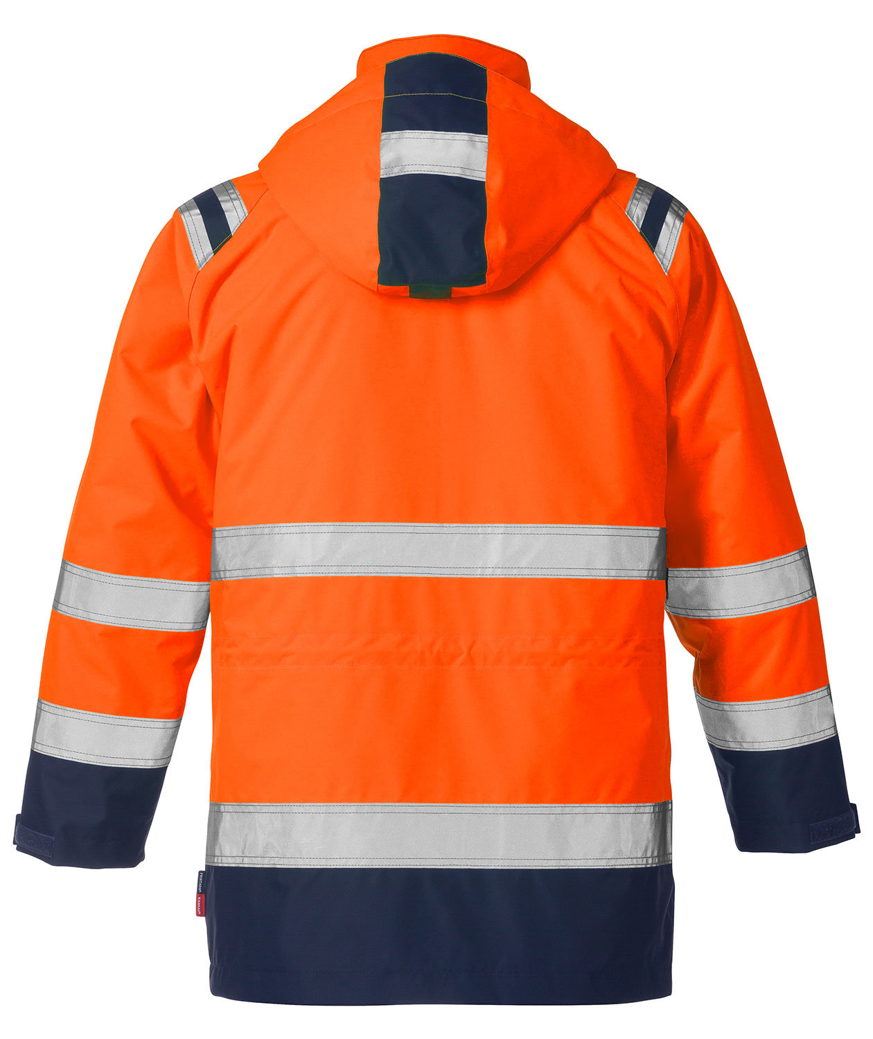 Fristads Airtech&reg; 3-i-1 parkajakke 4036, Hi-vis&nbsp;Orange/Marine, large image number 1