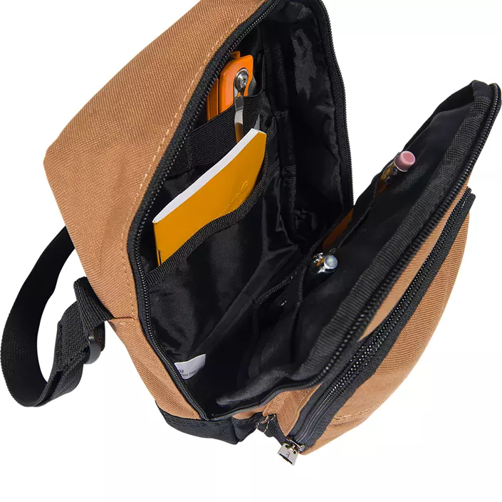 Carhartt Crossbody taske, Carhartt Brown, Carhartt Brown, large image number 4