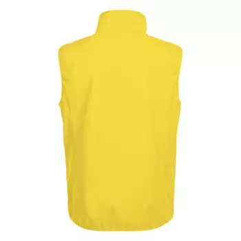 Clique Basic softshell vest, Lemon Yellow