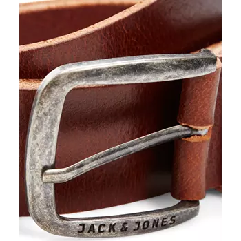 Jack & Jones JACPAUL Læderbælte, Black coffee
